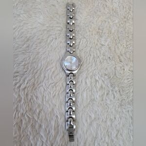 Vintage Fossil F2 ES-9075 Stainless Steel Watch